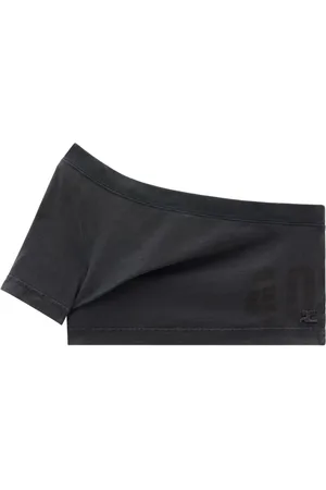 Courrèges Asymmetrisk Tuba top med cropped pasform