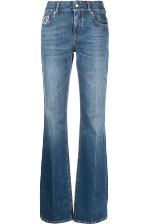 Stella McCartney Højtaljede jeans med lige ben