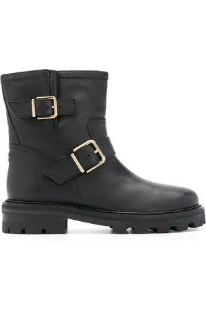 Jimmy Choo Youth ankelstøvler med spænde