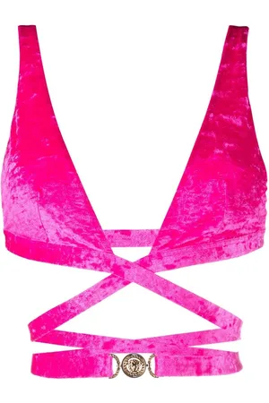 VERSACE Bikinitop med Medusa-plade