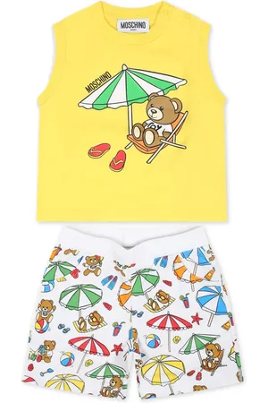 Moschino Shorts-sæt med grafisk logotryk