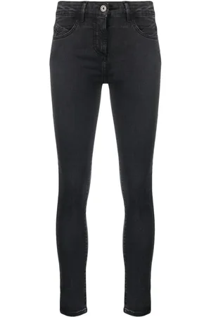 Patrizia Pepe Forvaskede skinny-jeans med lav talje