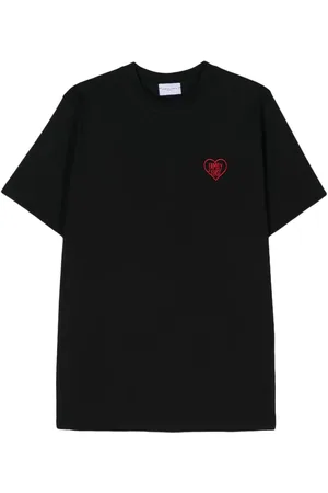 Family First T-shirt med broderet logo