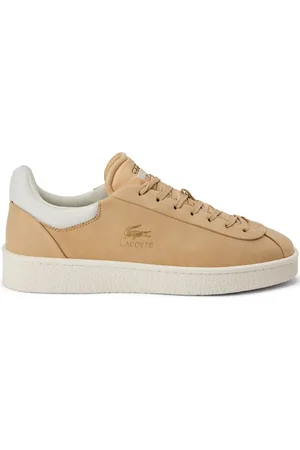 Lacoste Sneakers med snøre og logostempel