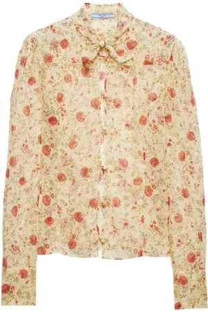 Prada Blomstret skjorte