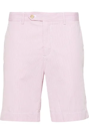 Hackett Stribede chinoshorts med mellemhøj talje