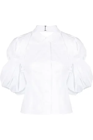 Jacquemus Maraca skjorte med pufærmer