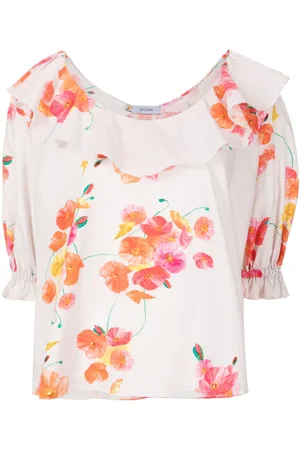 Isolda Poppies Field Forever flæsebluse