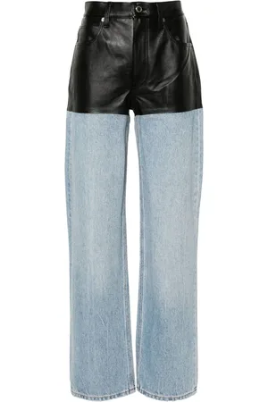 Alexander Wang Jeans med lige ben og paneler
