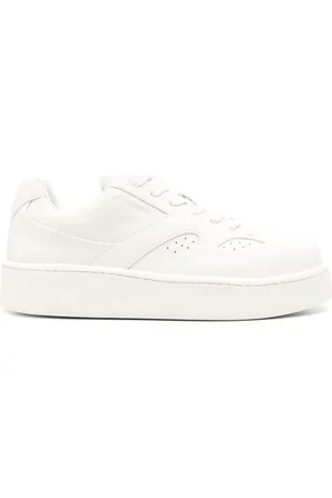 Jil Sander Tonede sneakers i læder