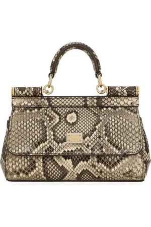 Dolce & Gabbana Lille Sicily tote i læder