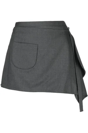 Courrèges Kort uldnederdel