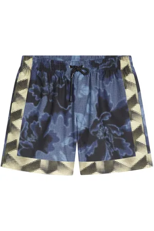 DRIES VAN NOTEN Badebukser med blomsterprint