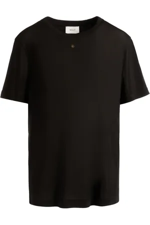 Bally T-shirt i jersey med emblem-udsmykning