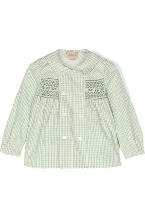 Gucci Bluse med logobroderi