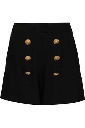 Balmain Skræddersyede shorts med prægede knapper