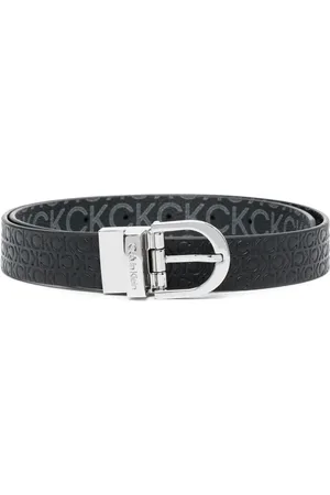 Calvin Klein Bælte med logo-indgraveret spænde