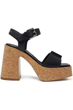 Stella McCartney Skyla sandaler med kork-plateau
