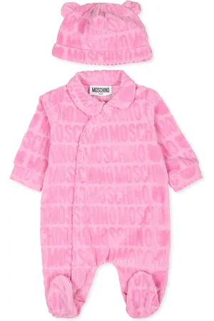 Moschino Pyjamassæt i frotté med logo-jacquard