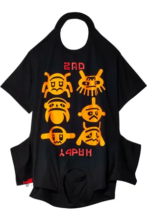 WALTER VAN BEIRENDONCK Happy/Sad pladespiller-T-shirt