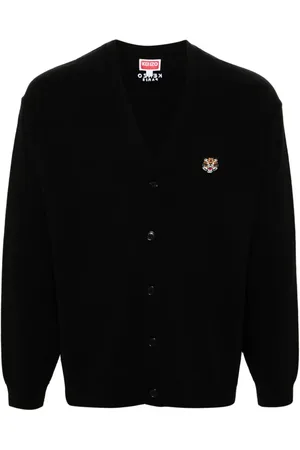 Kenzo Lucky Tiger cardigan i uld