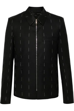 Givenchy Jakke i tweed med hætte og logo