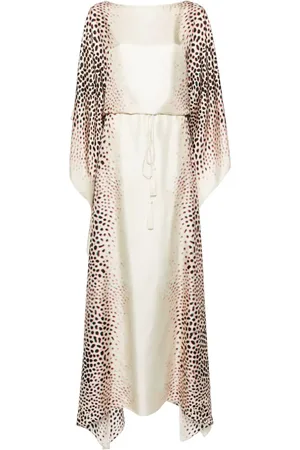 Roberto Cavalli Lang kaftan-kjole