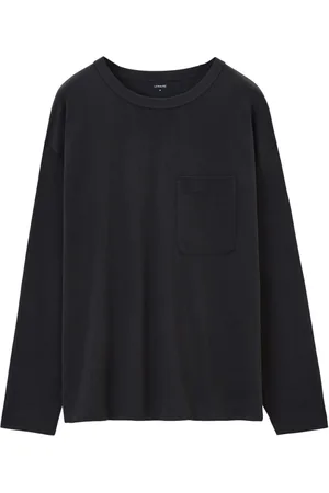 LEMAIRE T-shirt med rund hals og lange ærmer