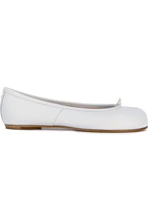 Maison Margiela Tabi ballerinaer i læder