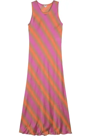 Aspesi Lang stribet slip-kjole