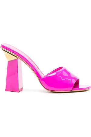 VALENTINO GARAVANI One Stud Hyper 105mm mules i læder
