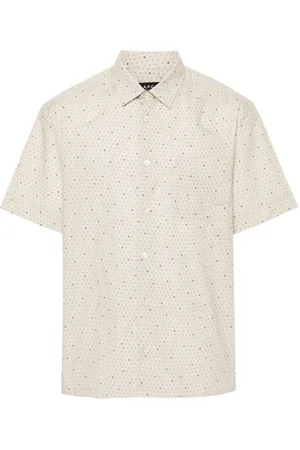 A.P.C. Polkaprikket skjorte