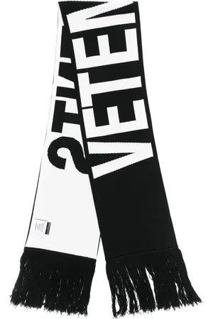 Vetements Frynset tørklæde med logotryk