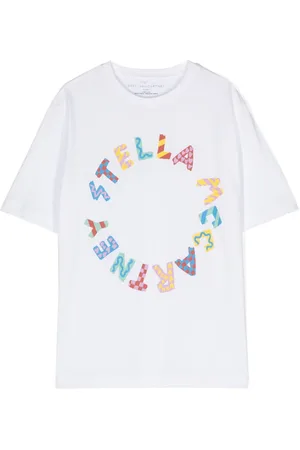 Stella McCartney T-shirt med logotryk