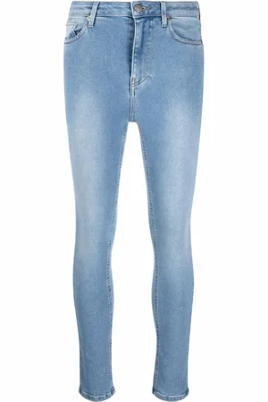 Twin-Set Denimjeans med logomærke