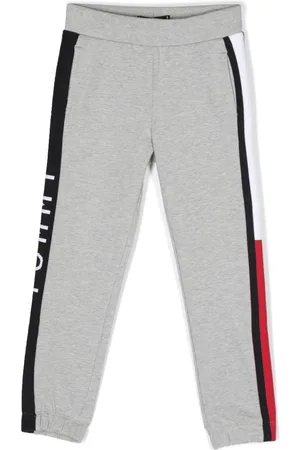 Tommy Hilfiger Joggingbukser med tryk med tyl