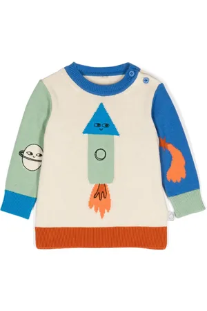 Stella McCartney Trøje med broderet motiv