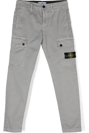 Stone Island Cargo-bukser med kompasmærke