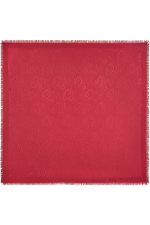 Etro Frynset sjal i paisley-jacquard