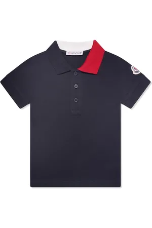 Moncler Polo med logomærke