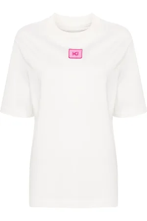 Khrisjoy T-shirt med broderet logo