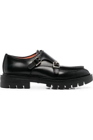 santoni Loafers med spændelukning i siden