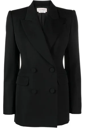 Alexander McQueen Dobbeltradet blazer