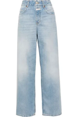 Closed Jeans med brede ben og mellemhøj talje