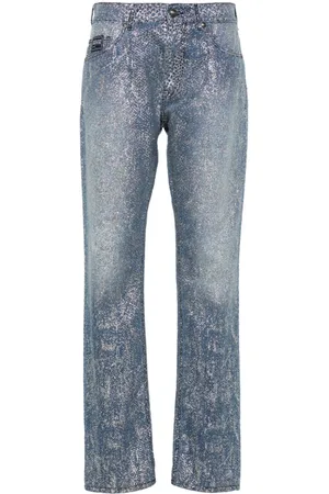 VERSACE Jeans med mellemhøj talje og smal pasform
