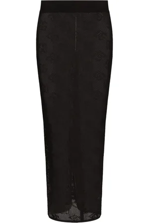 Dolce & Gabbana Mellemlang nederdel i DG-jacquard