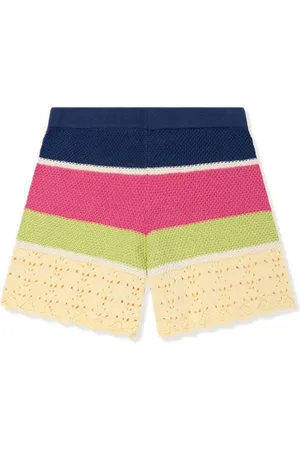 Emporio Armani Shorts i hæklet strik