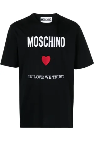 Moschino T-shirt med broderet logo