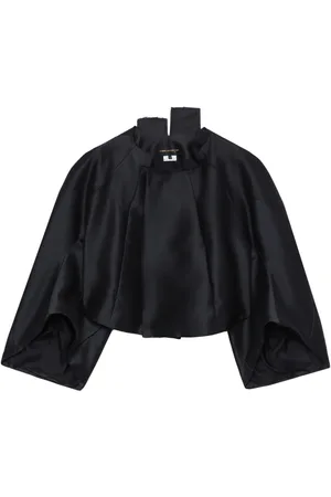 Comme des Garçons Asymmetrisk top med cropped pasform