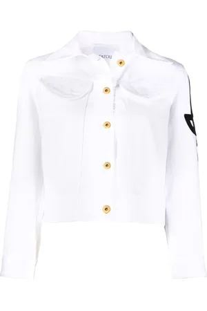 Patou Denimjakke med broderet logo
